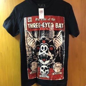 Blackcraft Bat Horror Movie Poster T-Shirt